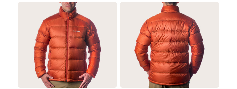 Alpine Light Down Jacket Styling Image