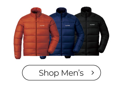 Lineup of the Alpine Light Down Jacket Men's