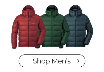 Lineup of the Alpine Light Down Parka Men's