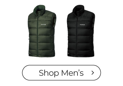 Lineup of the Alpine Light Down Vest Men's