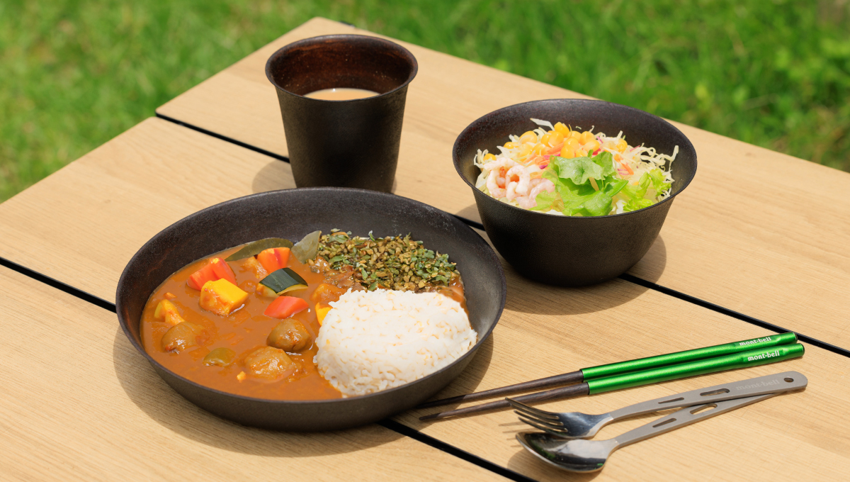 新しいアウトドア用食器 野漆器（のしっき） | Montbell Japan