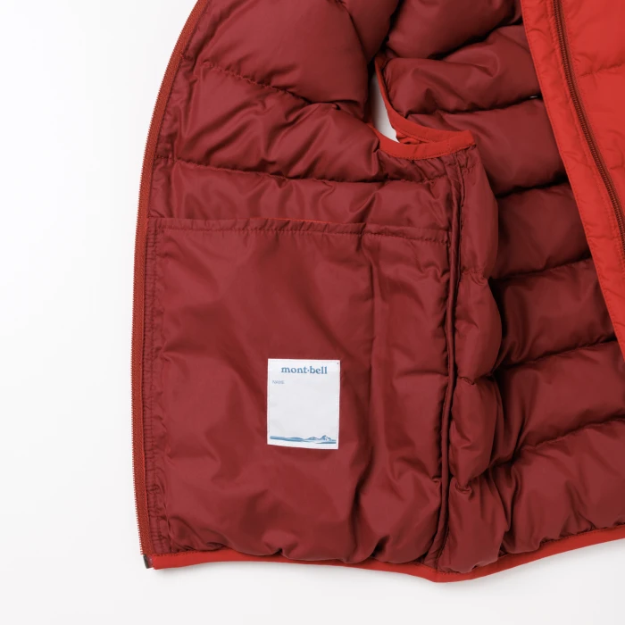 ネージュダウン ベスト Kid's 100-130 | Montbell Japan
