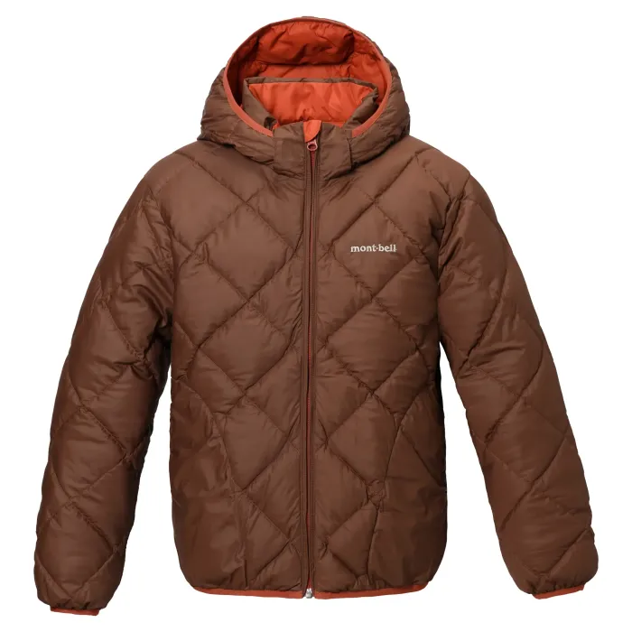 ダウンファイバー リバーシブルパーカ Kid's 140-160 | Montbell Japan
