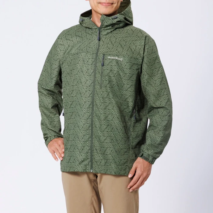 O.D. Print Hooded Jacket Men's | Montbell America O.D. Print Hooded Jacket Men's | Montbell America