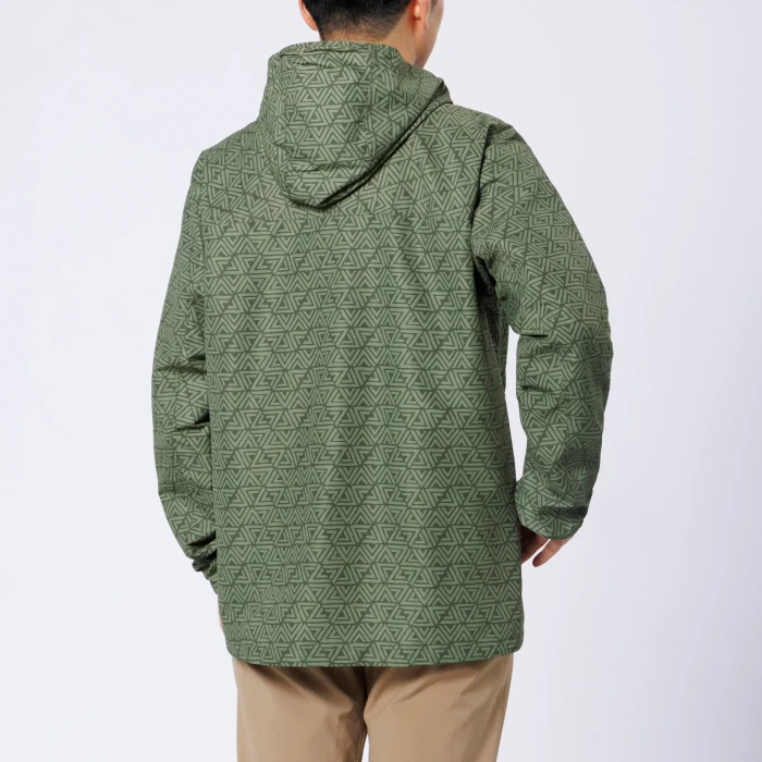 O.D. Print Hooded Jacket Men's | Montbell Japan