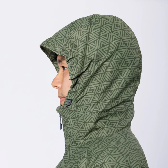 O.D. Print Hooded Jacket Men's | Montbell Japan