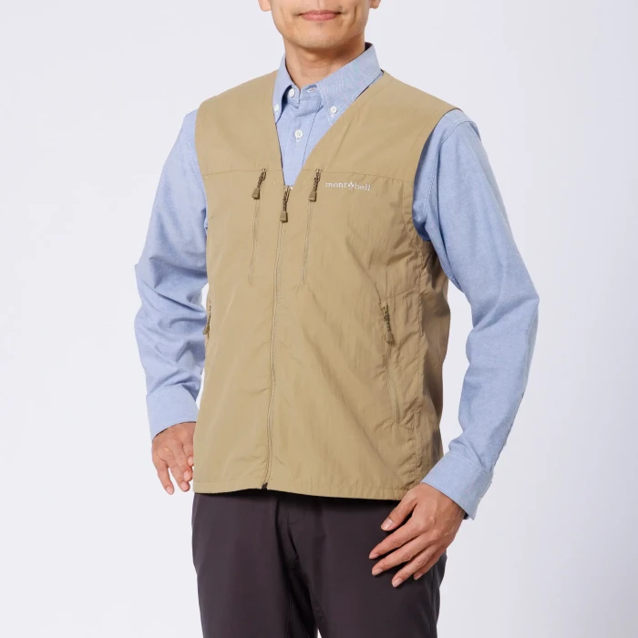 O.D.Vネックベスト Men's | Montbell Japan