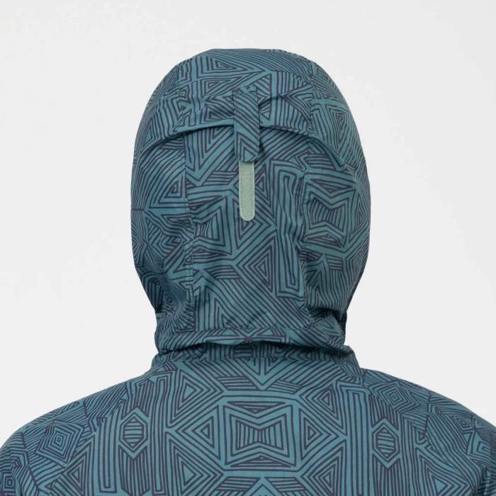 Wind Blast Print Hooded Jacket Men's | Montbell Japan