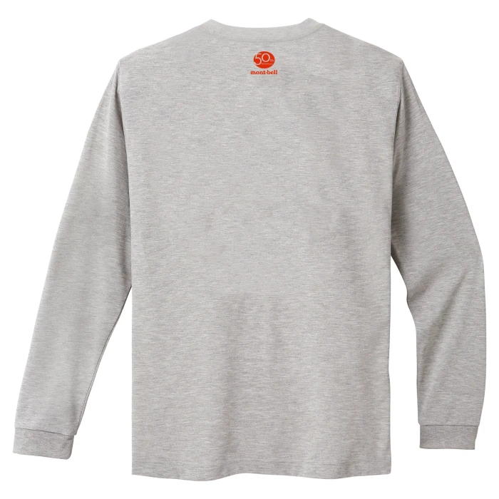 Wickron Long Sleeve T Logo 50th | Montbell Japan