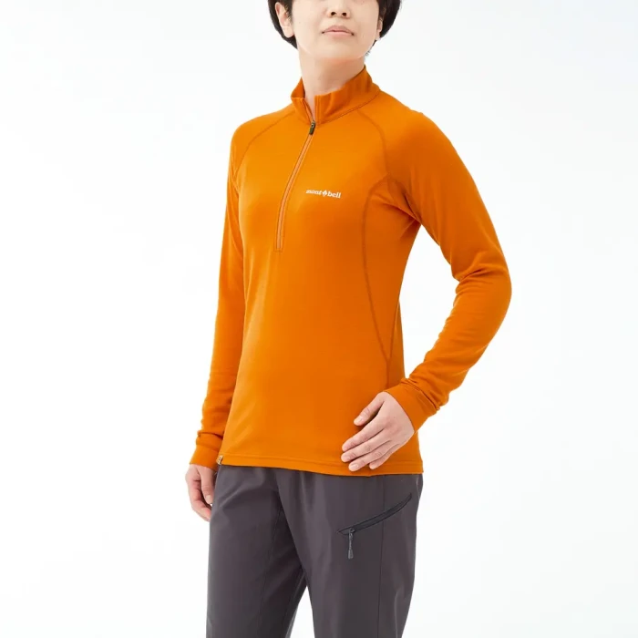 メリノウールプラスアクション ジップネック Women's | Montbell America