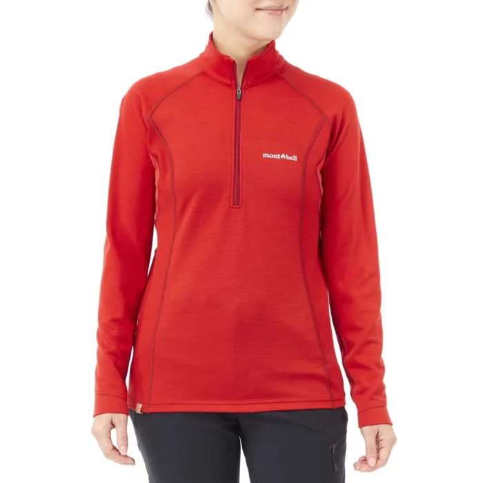 メリノウールプラスハイブリッドジップシャツ Women's