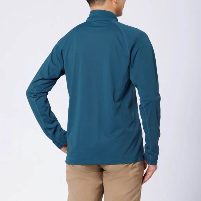 クールライト ロングスリーブジップシャツ Men's | Montbell Japan