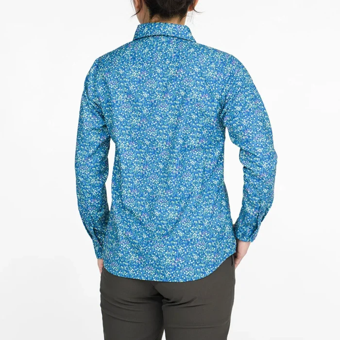 WIC.ライト プリント ロングスリーブシャツ Women's | Montbell Japan