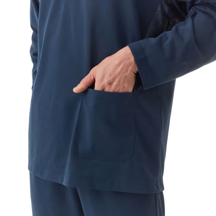 Wickron Travel Knit Pajamas Long Sleeve | Montbell Japan