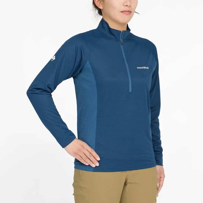 Cool Long Sleeve Zip Shirt Women's | Montbell Japan