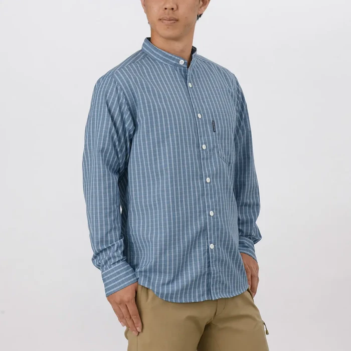 WIC.ライト スタンドカラーシャツ Men's | Montbell Europe