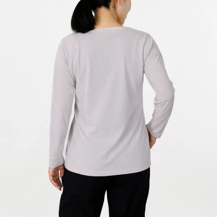 水玉 スリムロングスリーブ Tシャツ Lサイズ WIC.スリム ロングスリーブT Women's | Montbell Japan