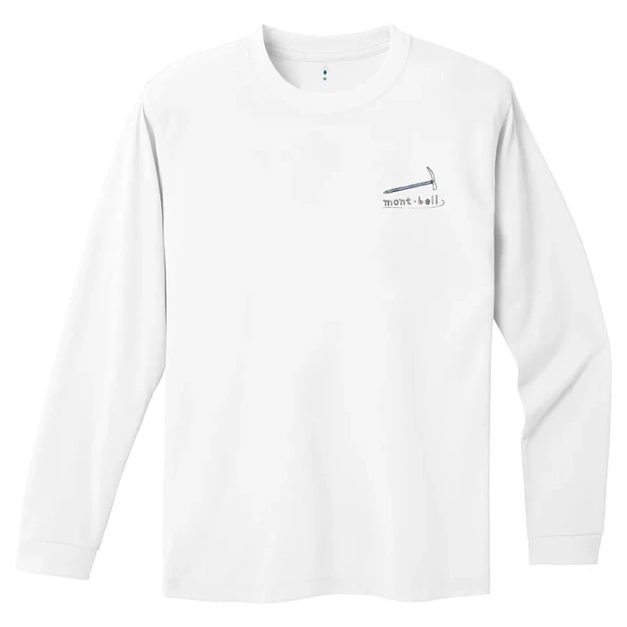 希少なデザイン　海外旅行の頂き物　 ロンＴ　XL 試着のみ美品 モンベル mont-bell WIC.ロングスリーブT Men's（メンズ）1114688