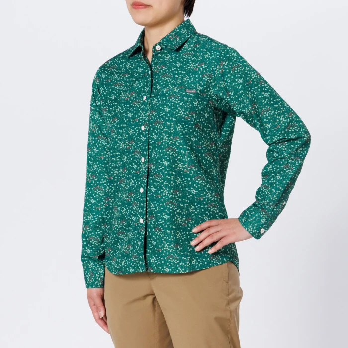 WIC.ライト プリント ロングスリーブシャツ Women's | Montbell America