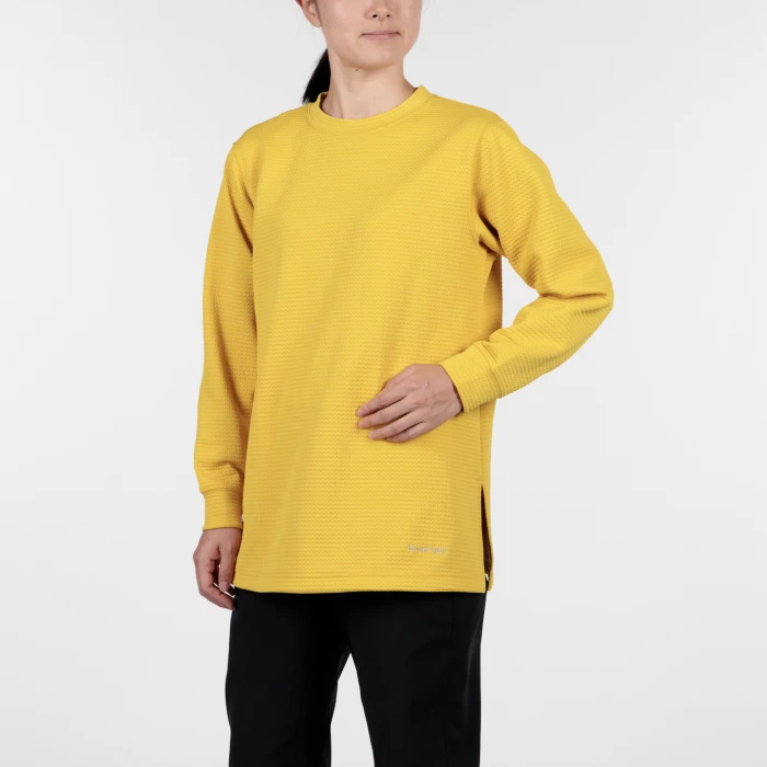 リップルニット ロングシャツ Women's | Montbell Japan