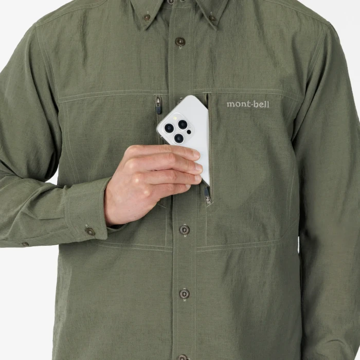 Wickron Breeze Meadow Shirt | Montbell Europe