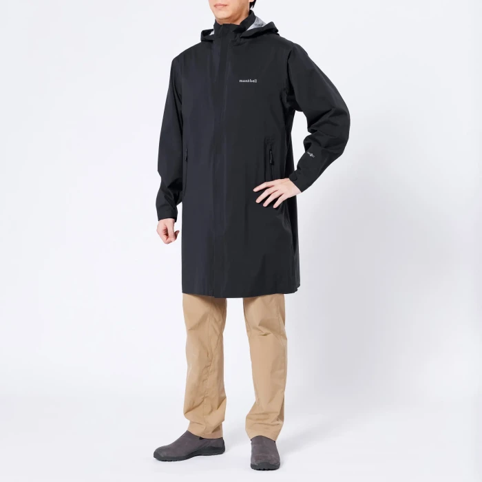 モンベル　mont・bell ランブラーレインコートMen'sサイズLブラック ランブラー レインコート Men's | Montbell America