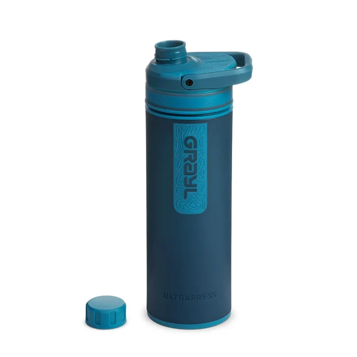 Montbell 乗っか GRAYL 浄水ボトル 710ml +交換用カートリッジ付着
