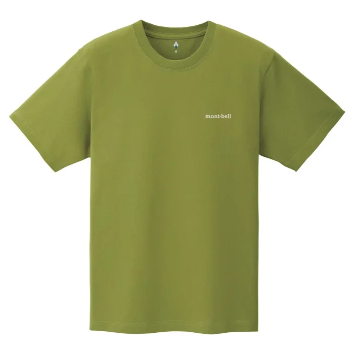 Pear Skin Cotton T Hyakkimaru | Montbell America Pear Skin Cotton T Hyakkimaru | Montbell America