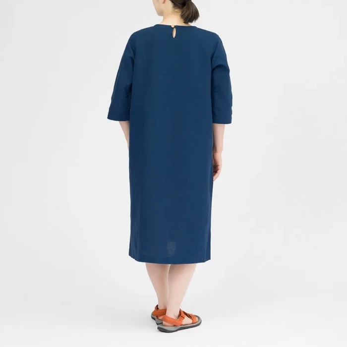 【AMERI】DEKOBOKO CHECK RELAX DRESS 背中開き Ameri（アメリ）の「DEKOBOKO CHECK RELAX DRESS（ワンピース