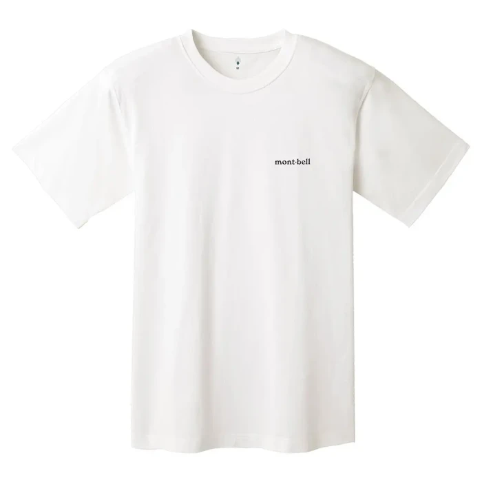 Pear Skin Cotton T Island Mountain | Montbell Japan