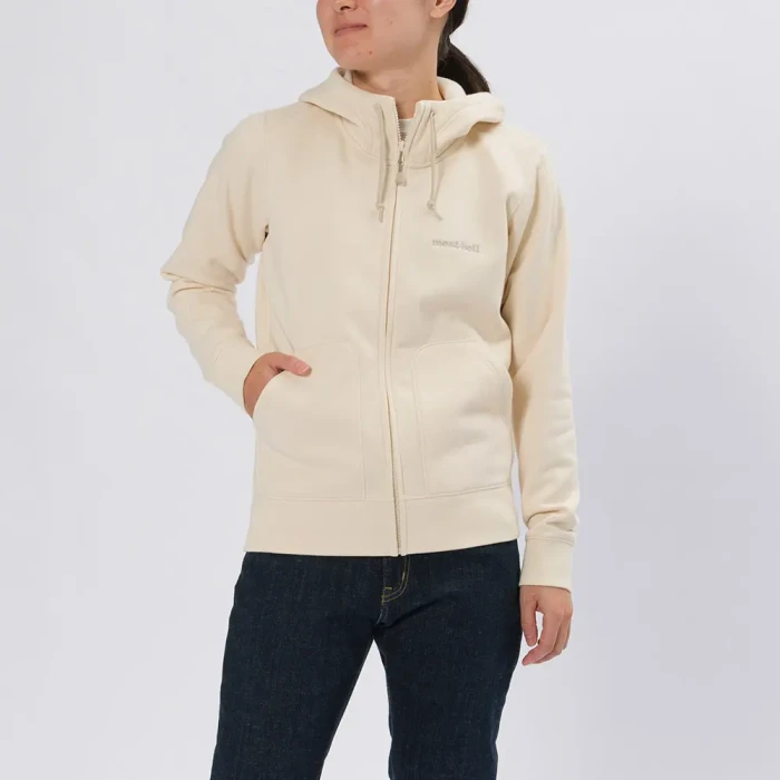 mont-bell コットン2ウェイパーカー L アイボリー新品未使用タグ付 モンベル mont-bell コットン ライトジップパーカ Kid's 2104784