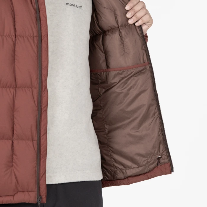 「あんこ」montbell ネージュダウンジャケット M-R ブラウン Amazon | (モンベル)mont-bell ネージュ ダウンジャケット