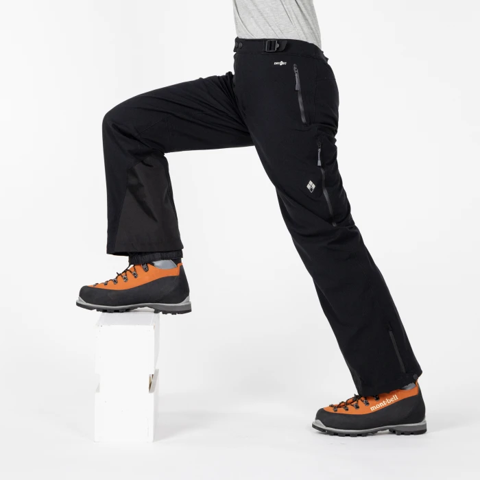 Mont bell スノーボードパンツ ブラック アルパインパンツ（スノースポーツ用）｜モンベル