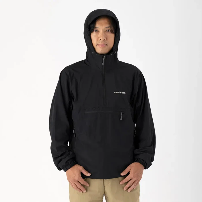 sbj.0004AW24-black x black bone anorak jacket Days Of Our