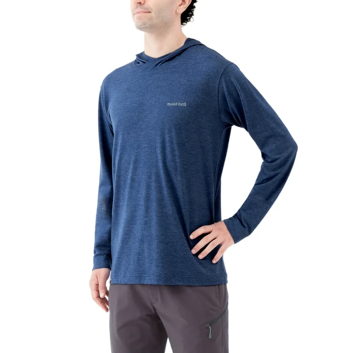 Merino Wool Plus Light Hoodie Men's | Montbell Japan