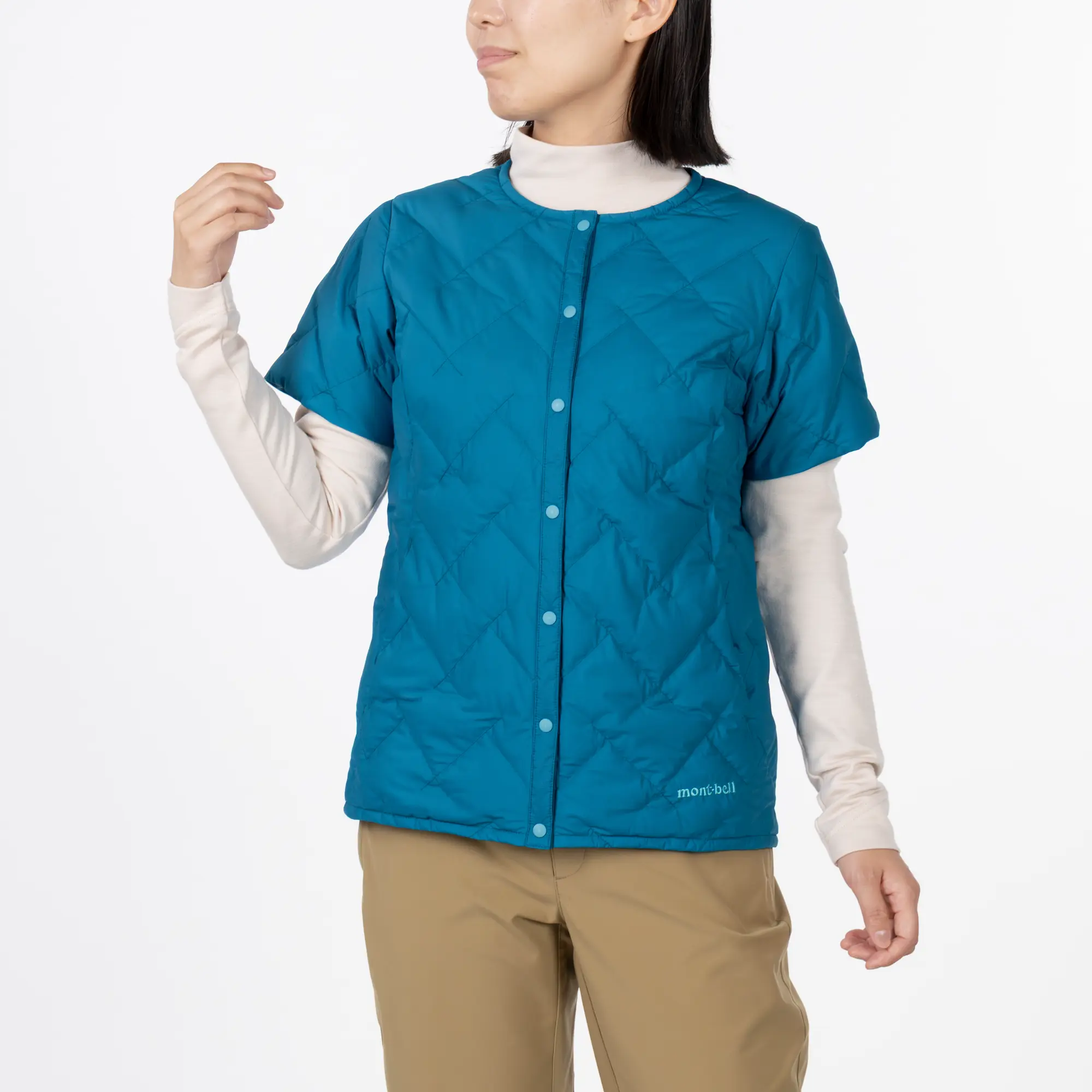 スペリオダウン ラウンドネックT Women's | Montbell Europe