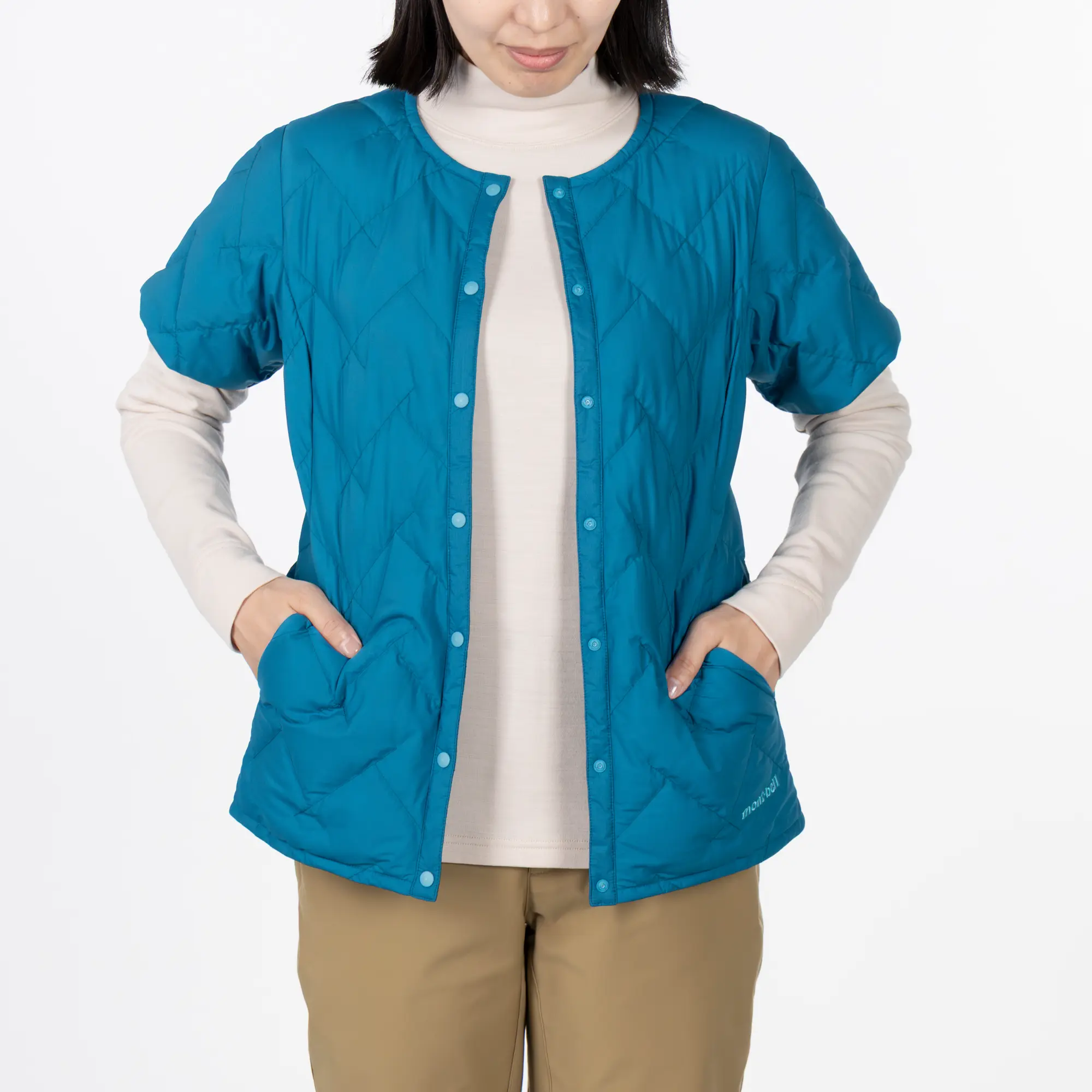 スペリオダウン ラウンドネックT Women's | Montbell Europe