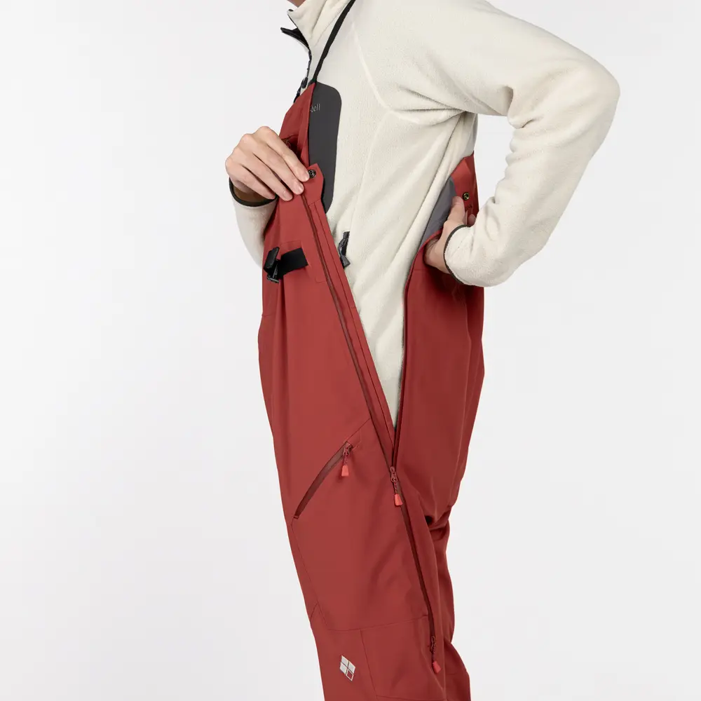 パウダートラック ビブ Men's | Montbell Japan