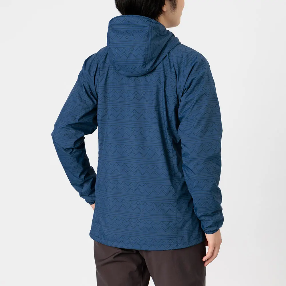 Wind Blast Print Hooded Jacket Women's | Montbell America Wind Blast Print Hooded Jacket Women's | Montbell America
