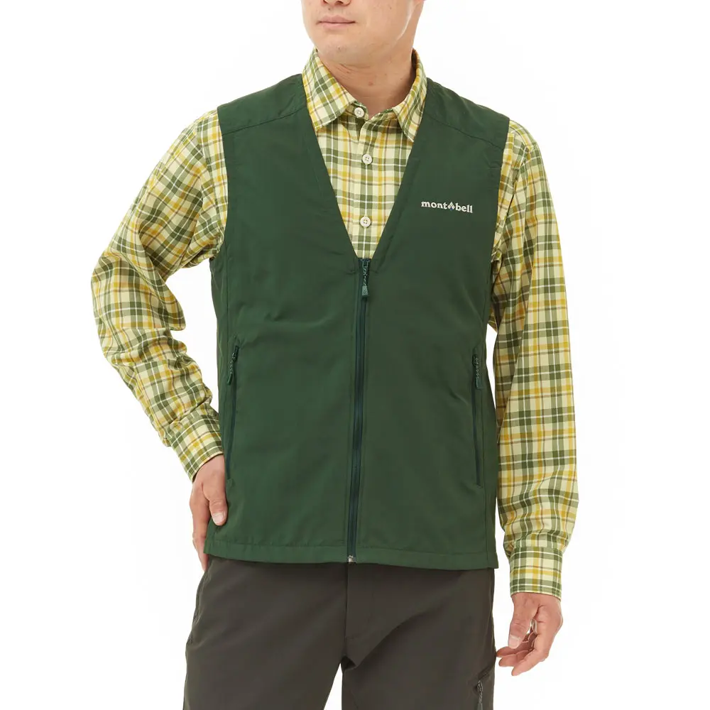 O.D.Vネックベスト Men's | Montbell Japan