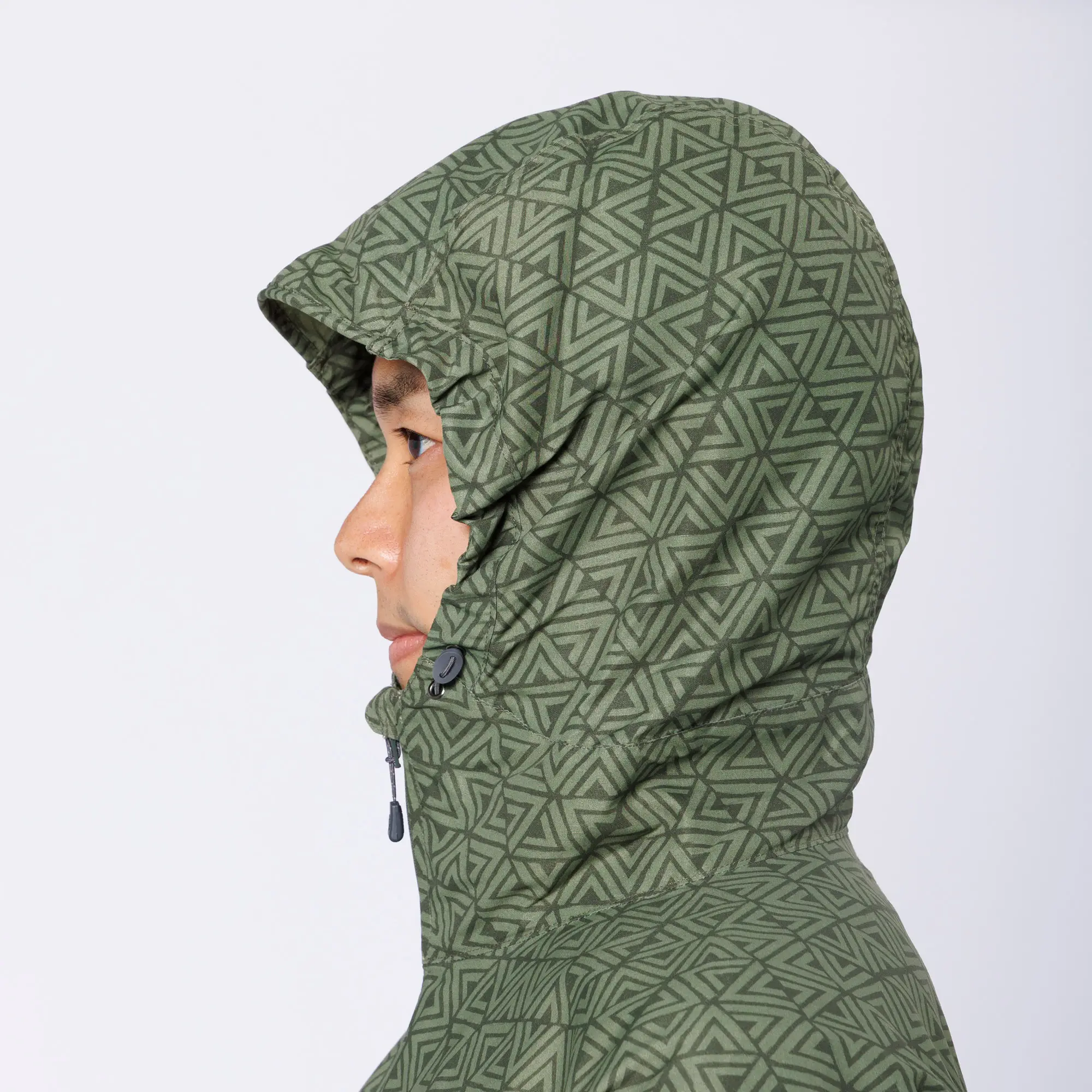 O.D. Print Hooded Jacket Men's | Montbell Japan