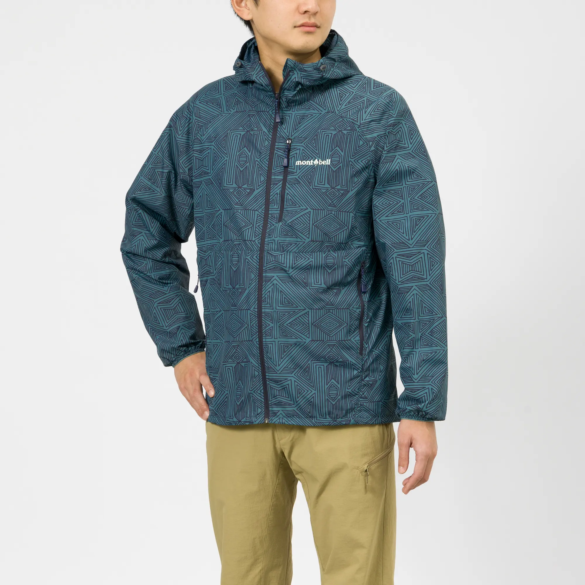 ウインドブラスト プリントパーカ Men's | Montbell Japan