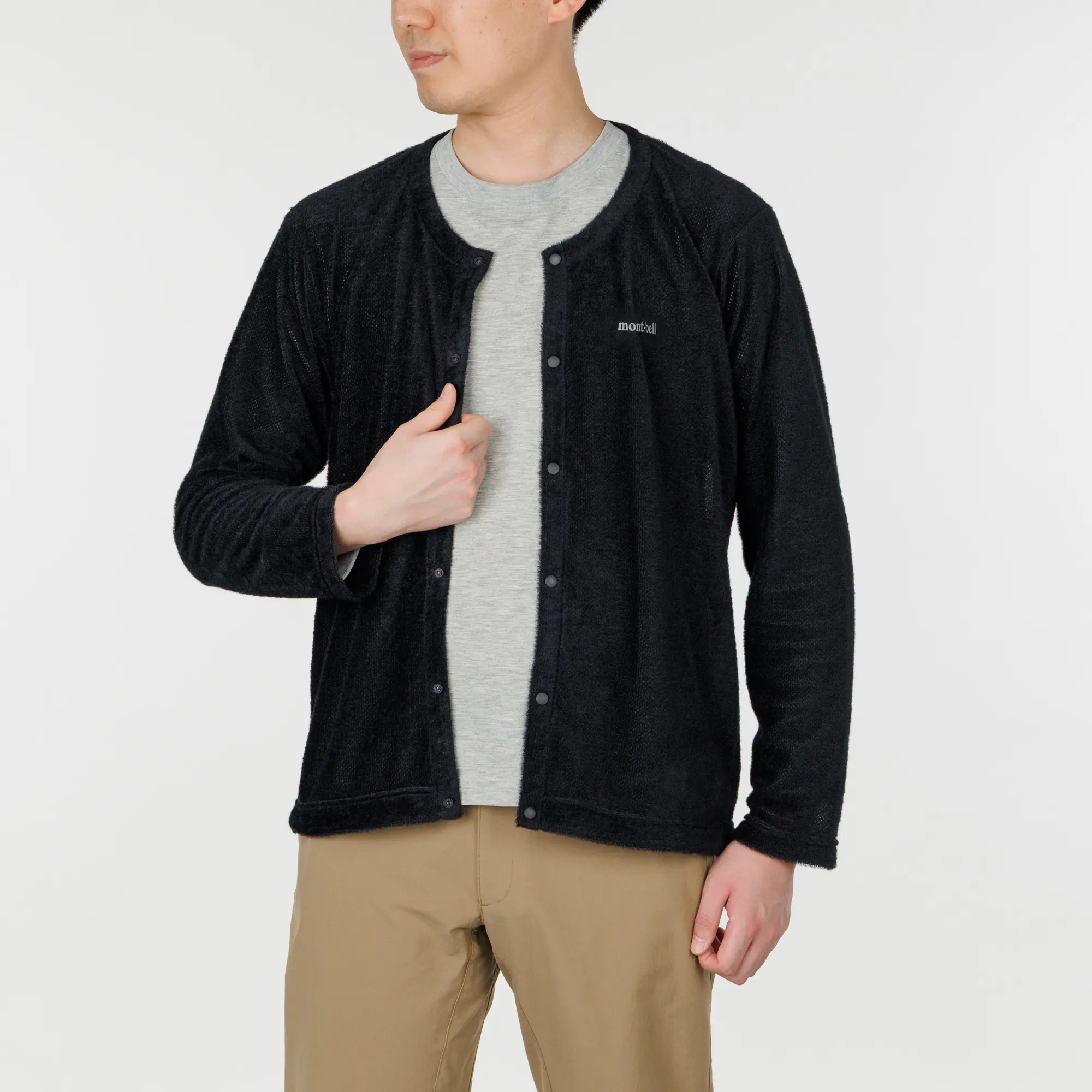 CLIMAAIR LIGHT Cardigan Men's | Montbell Japan
