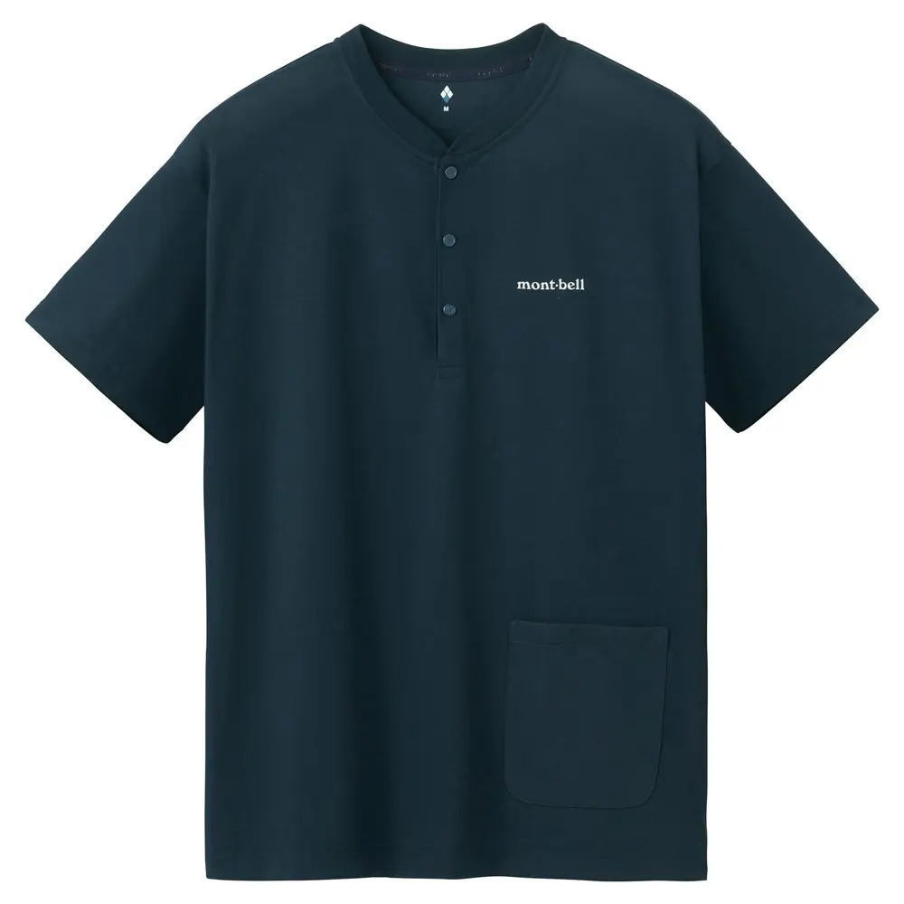 Wickron Travel Knit Pajamas Short Sleeve | Montbell Japan