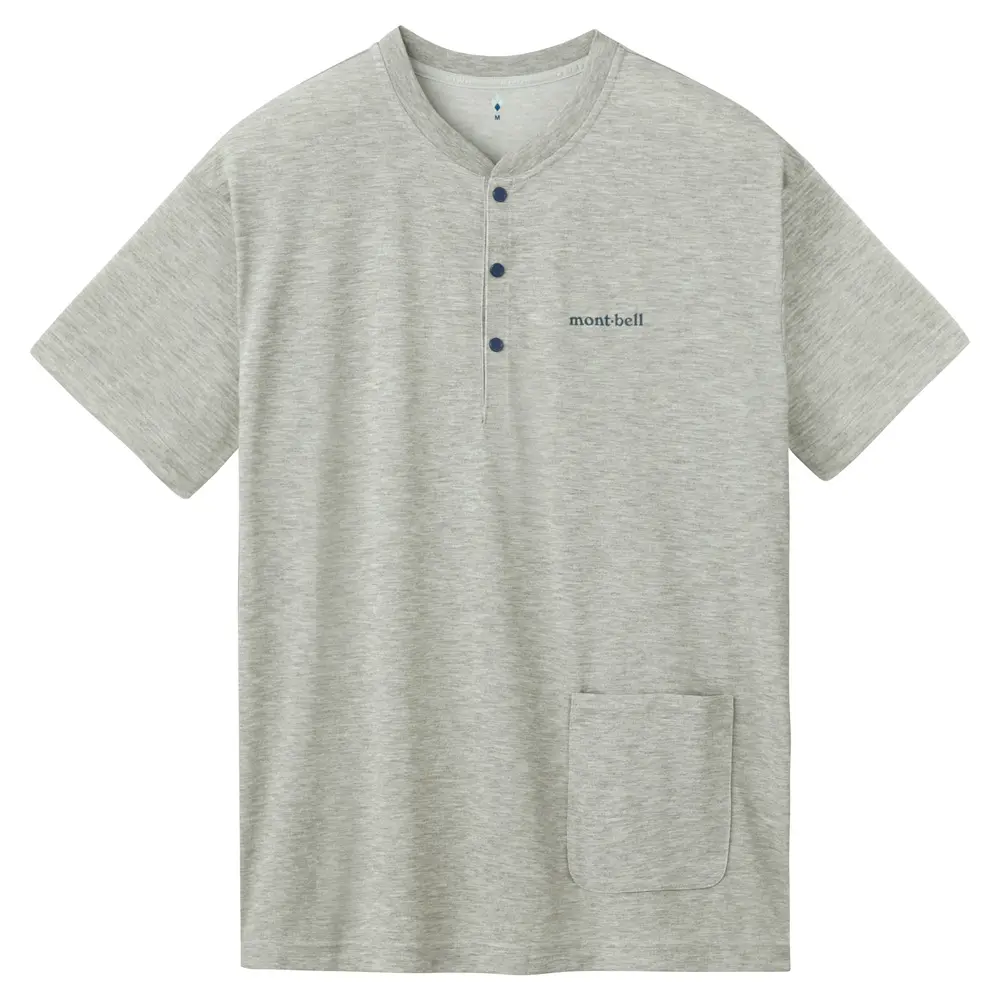 Wickron Travel Knit Pajamas Short Sleeve | Montbell Japan
