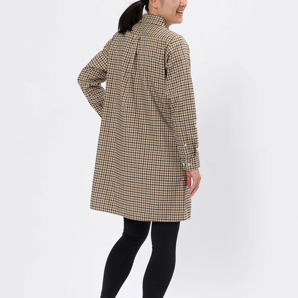 H3900◾️ヴィンテージ フェンディ ウール100% シャツワンピース H3900