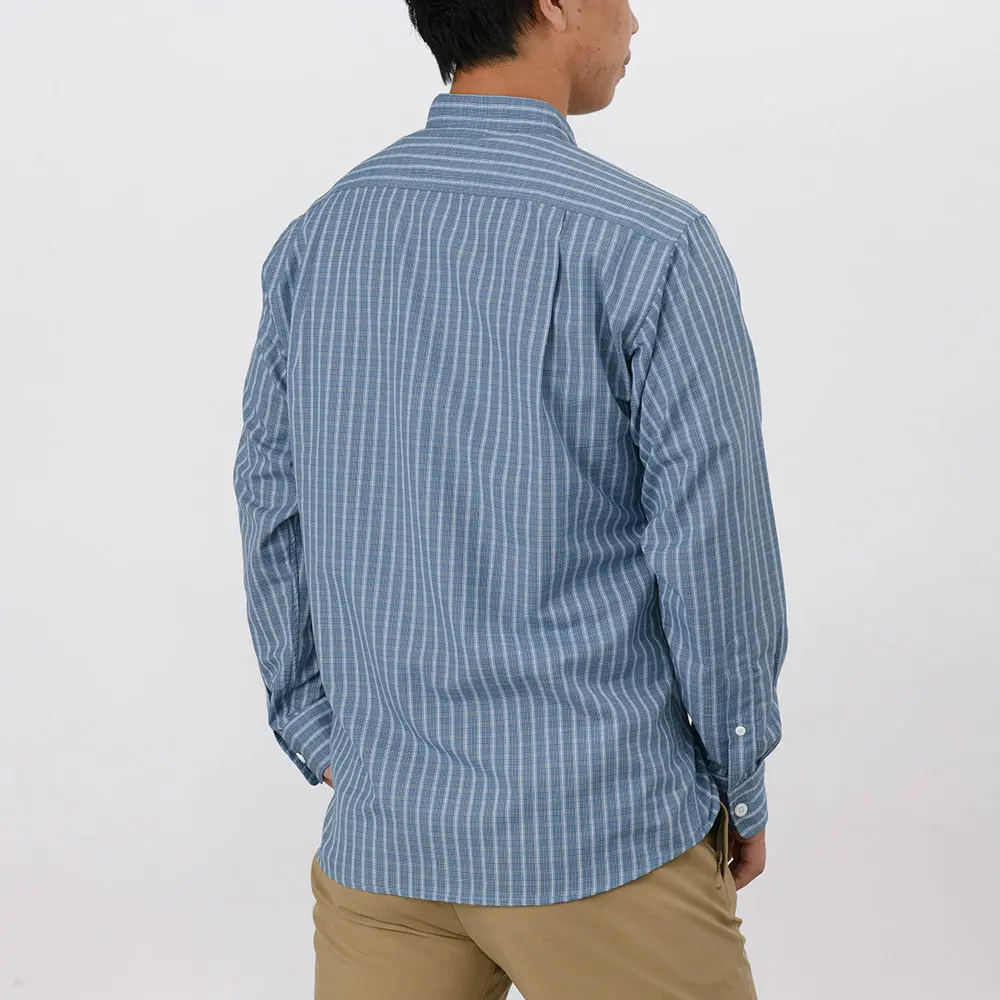 Wickron Light Stand Collar Shirt Men's | Montbell Japan