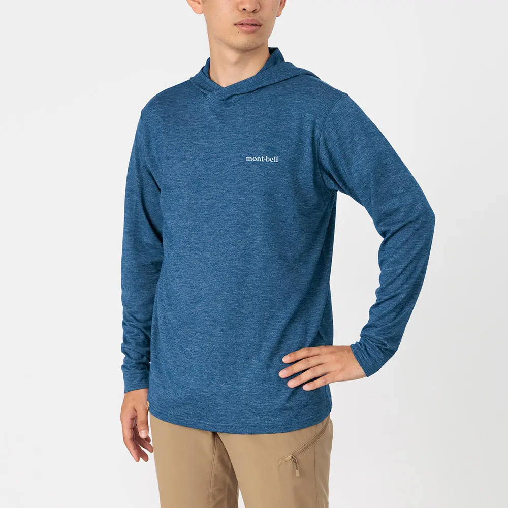 メリノウールプラス ライト フーディー Men's | Montbell Japan