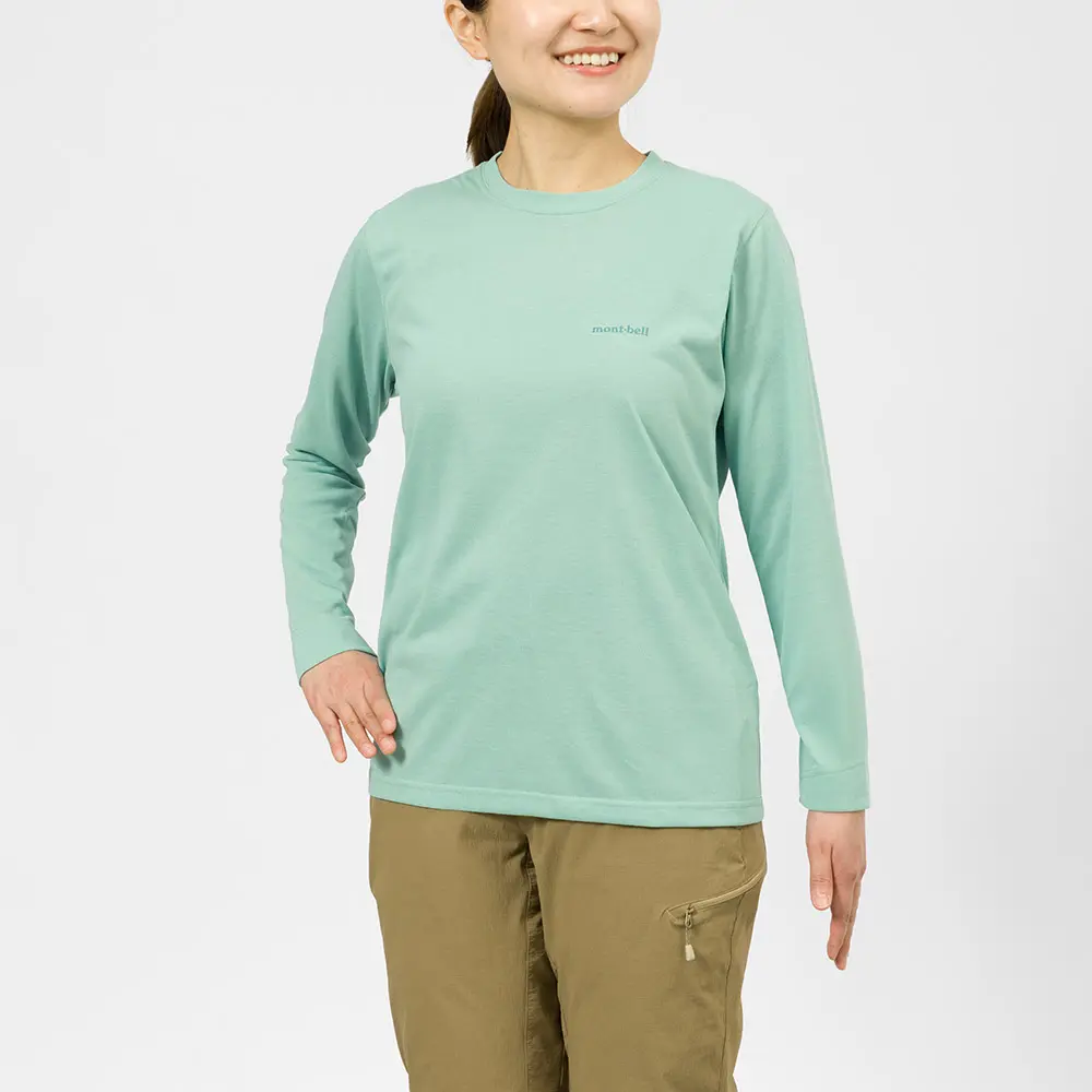 WIC.ロングスリーブT Women's | Montbell Japan