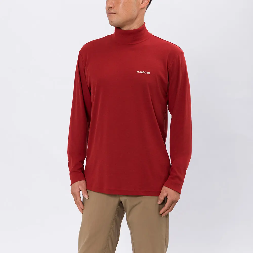 WIC.ハイネックシャツ Men's | Montbell Europe